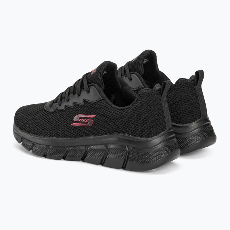 Buty męskie SKECHERS Bobs B Flex Chill Edge black 3