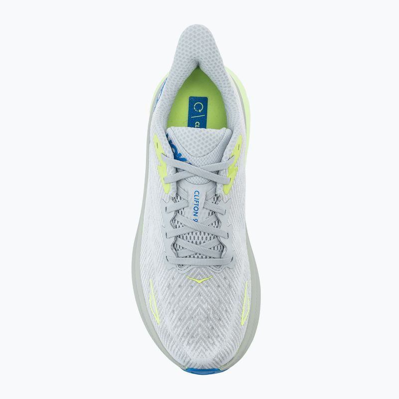 Buty do biegania męskie HOKA Clifton 9 stardust/electric cobalt 5