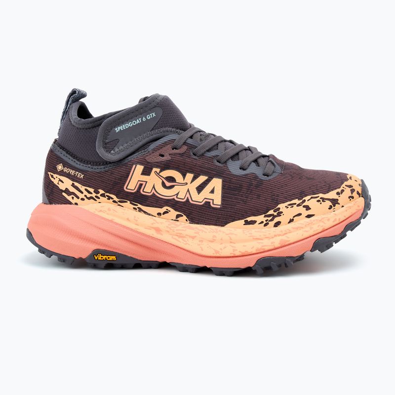 Buty do biegania damskie HOKA Speedgoat 6 MID GTX galaxy/guava 2