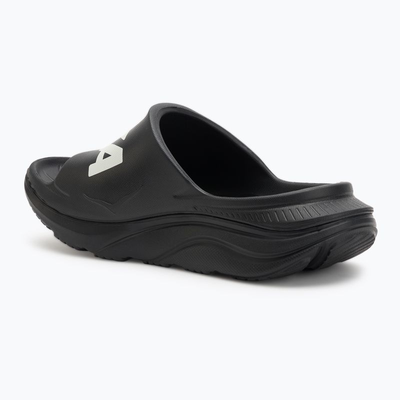 Klapki HOKA Ora Athletic Slide black/white 3