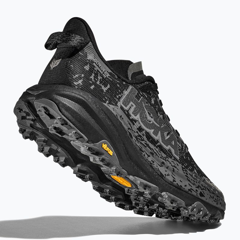 Buty do biegania damskie HOKA Speedgoat 6 GTX black/black 8