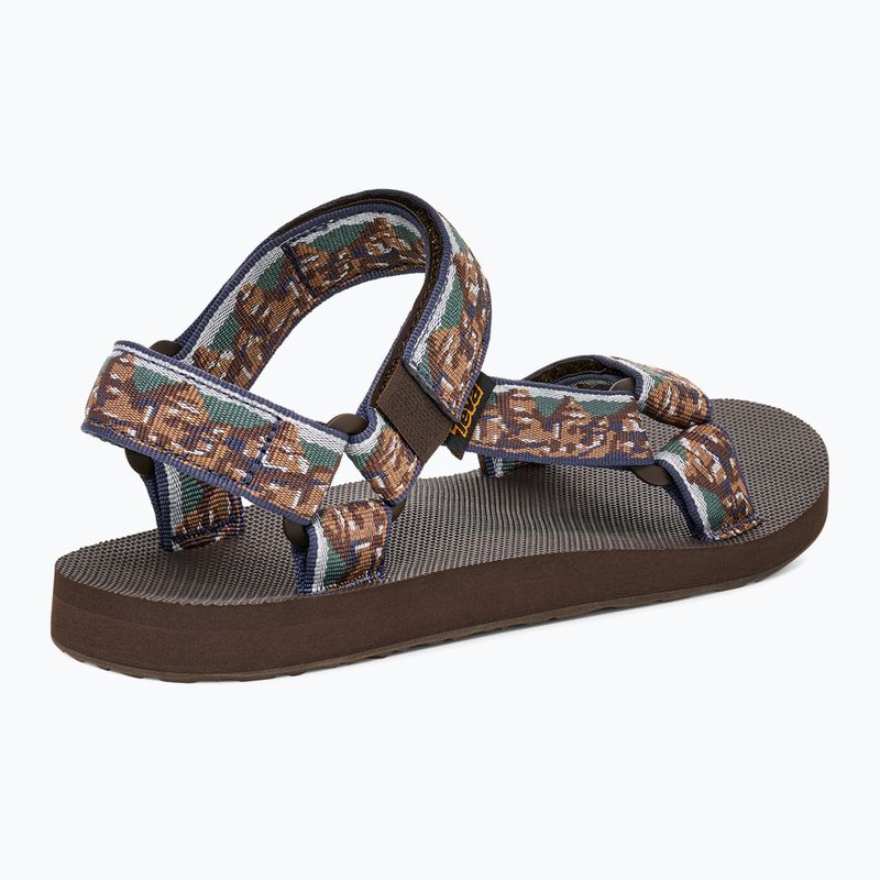 Sandały męskie Teva Original Universal desert mosaic/chocolate brown 11