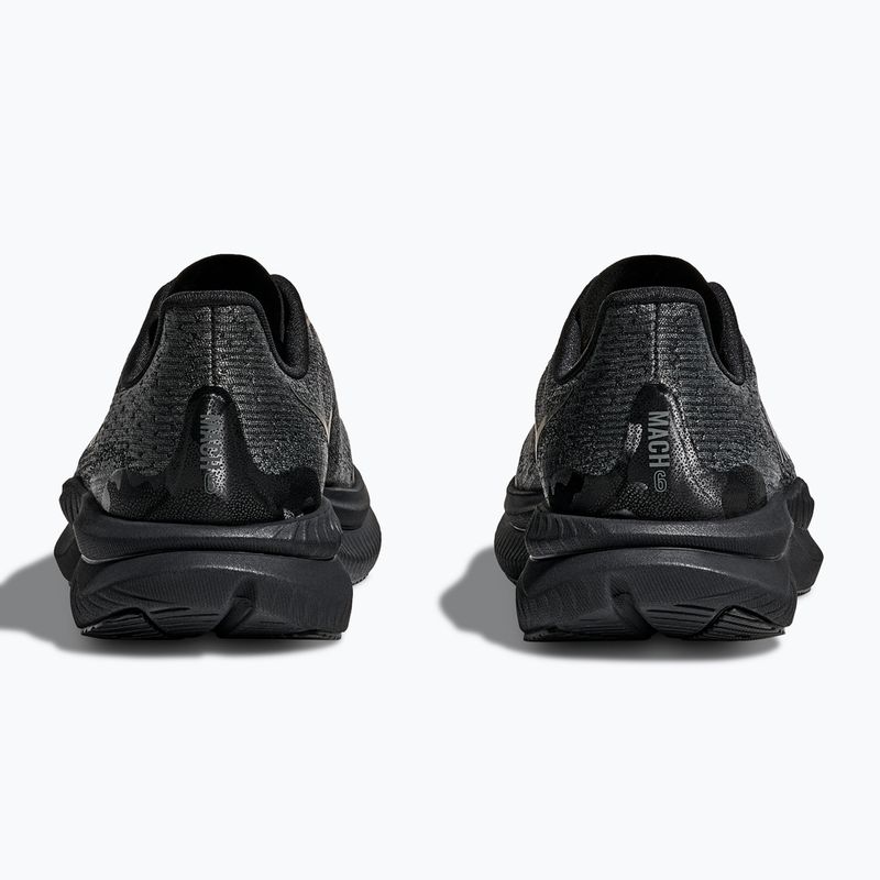 Buty do biegania dziecięce HOKA Mach 6 black/black 12