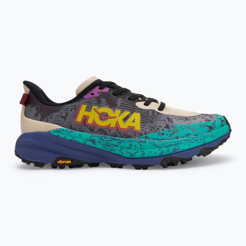 Buty do biegania męskie HOKA Speedgoat 6 oatmeal/mountain iris 2