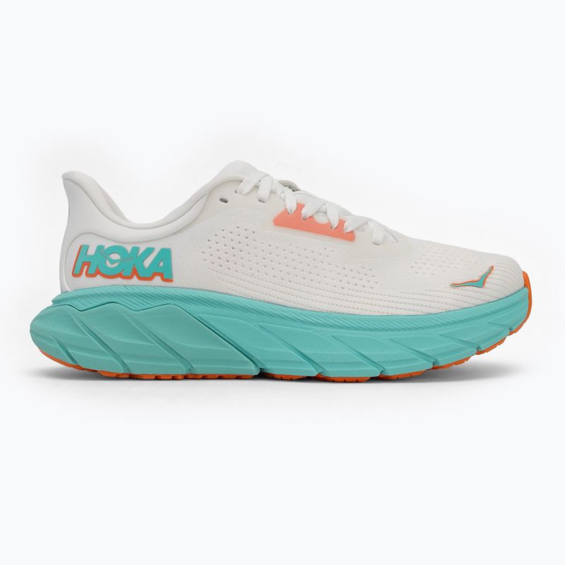 Buty do biegania damskie HOKA Arahi 7 frost/aqua glow 2