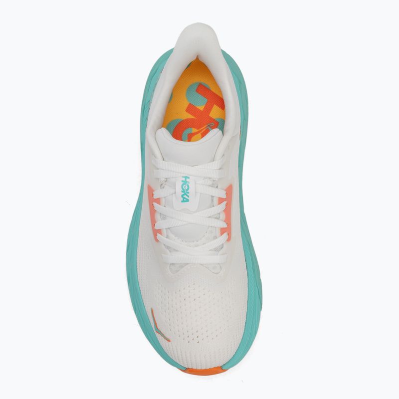 Buty do biegania damskie HOKA Arahi 7 frost/aqua glow 5