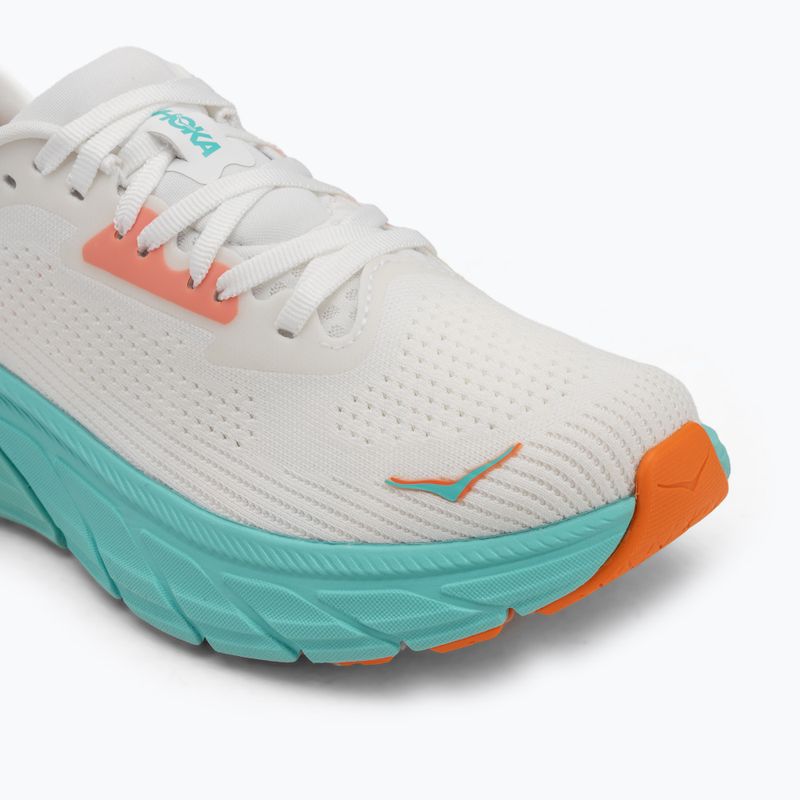 Buty do biegania damskie HOKA Arahi 7 frost/aqua glow 7
