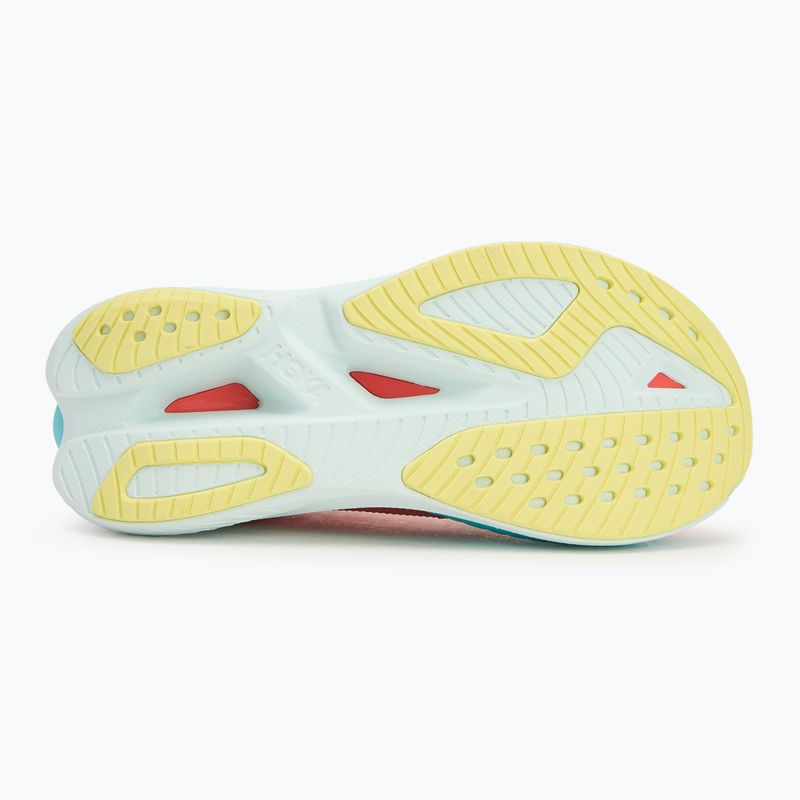 Buty do biegania damskie HOKA Mach X 2 grapefruit/electric coral 4