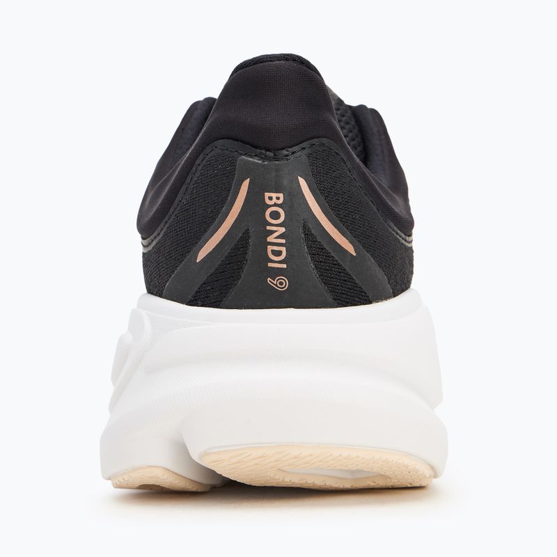 Buty do biegania damskie HOKA Bondi 9 black/rose gold 6