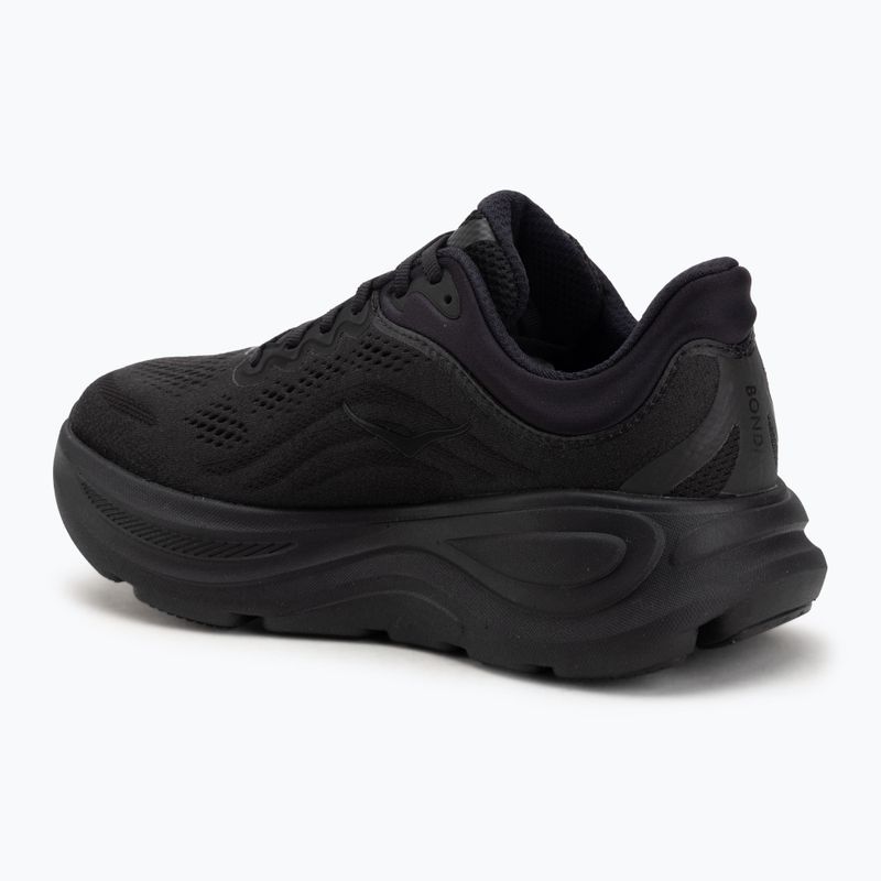 Buty do biegania damskie HOKA Bondi 9 Wide black/black 3