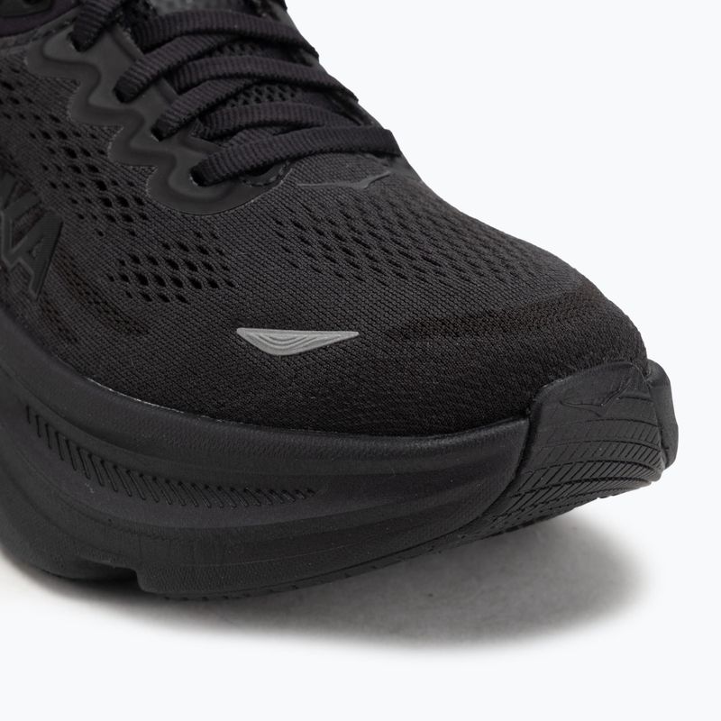 Buty do biegania damskie HOKA Bondi 9 Wide black/black 7