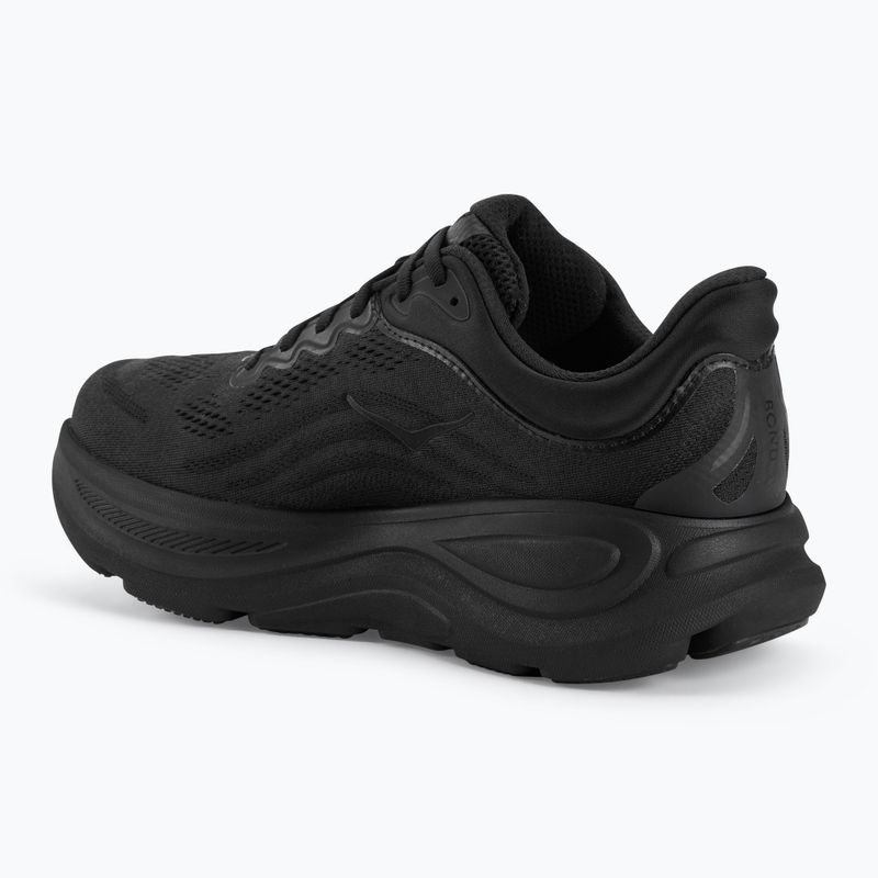 Buty do biegania męskie HOKA Bondi 9 X-Wide black/black 3