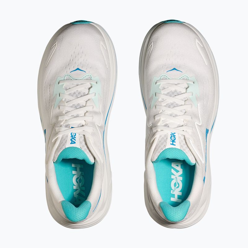 Buty do biegania męskie HOKA Clifton 10 white/skyward blue 12