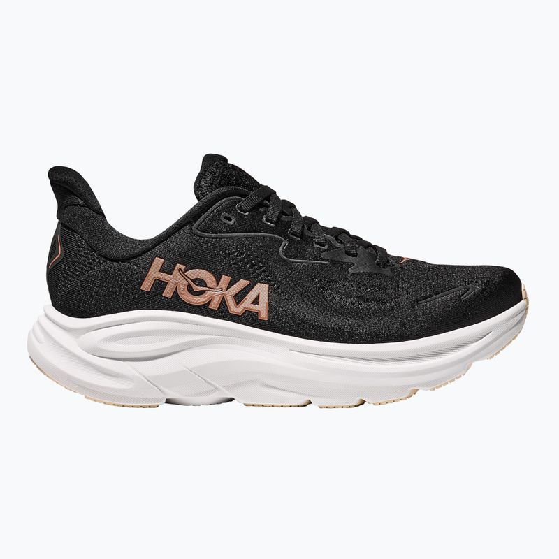 Buty do biegania damskie HOKA Clifton 10 black/rose gold 8