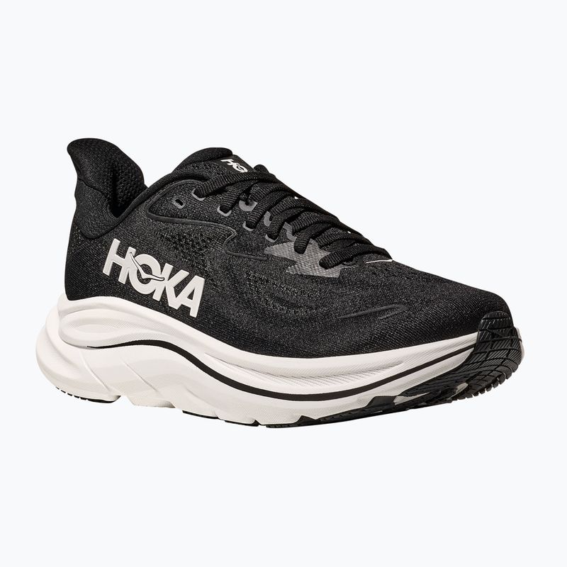 Buty do biegania męskie HOKA Clifton 10 Wide black/white 8