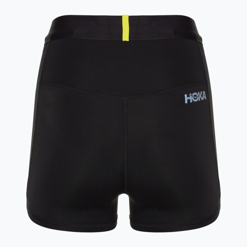 Spodenki do biegania damskie HOKA Novafly 3" Knit black 3
