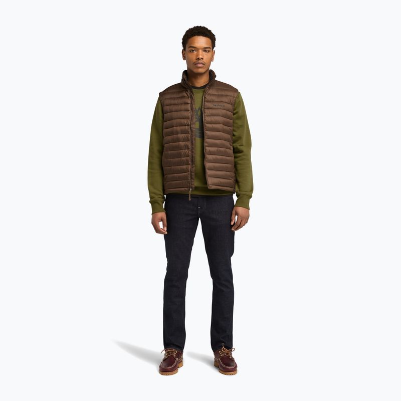 Bluza męska Timberland Tree Logo Crew Neck dark olive 2