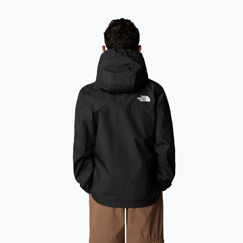Kurtka przeciwdeszczowa dziecięca The North Face Antora tnf blk/tnf blk 3