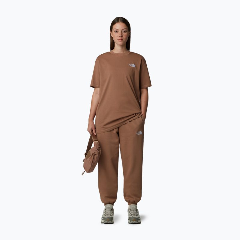 Koszulka damska The North Face Essential Oversize Tee latte 2