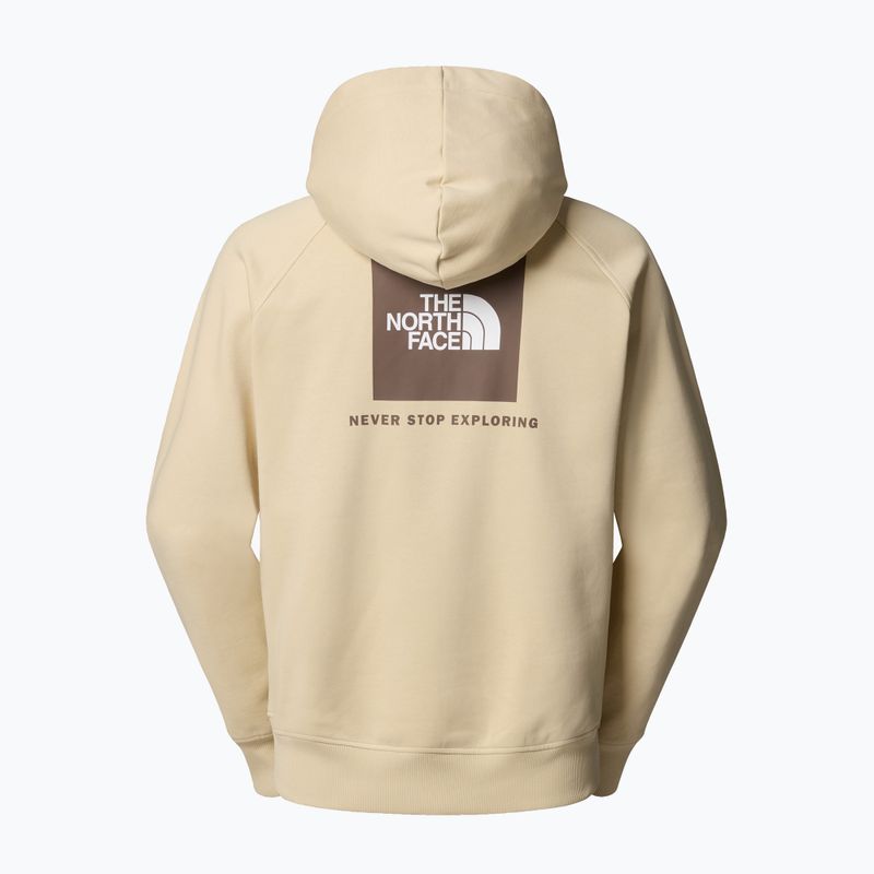 Bluza męska The North Face Raglan Box Nse Hoodie gravel/smokey brown 2