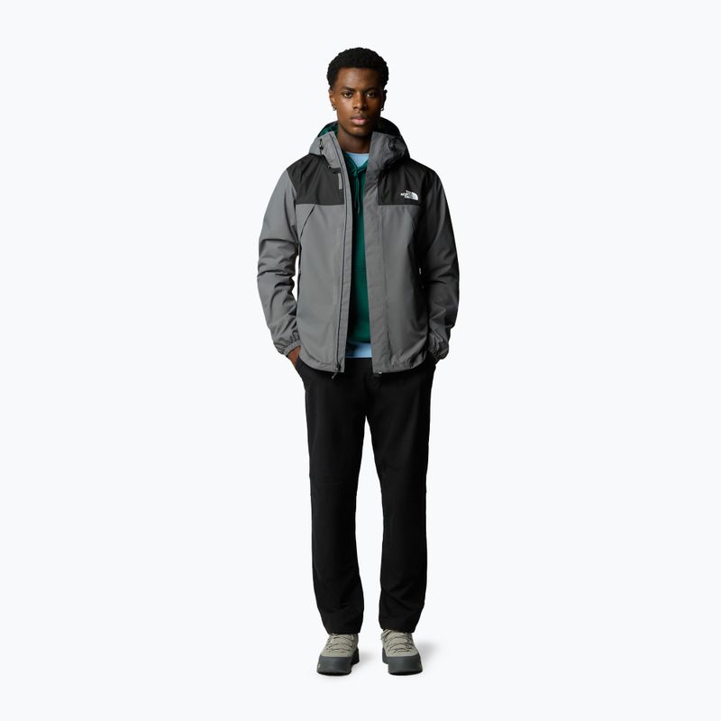 Kurtka przeciwdeszczowa męska The North Face Antora smoked pearl/tnf black/npf 2