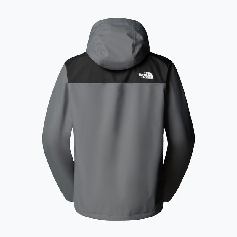 Kurtka przeciwdeszczowa męska The North Face Antora smoked pearl/tnf black/npf 6