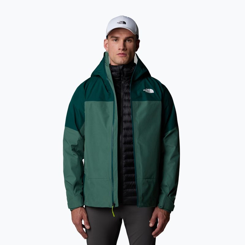Kurtka przeciwdeszczowa męska The North Face Jazzi 3L Gtx duck green/deep nori 4