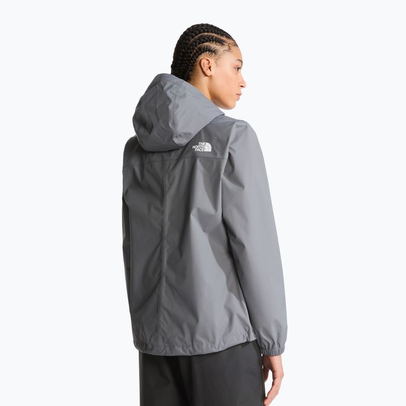 Kurtka przeciwdeszczowa damska The North Face Antora Rain smoked pearl 3