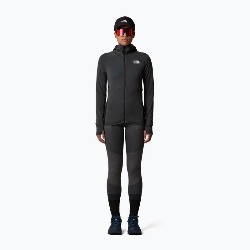 Bluza damska The North Face Bolt Polartec Hoodie asphalt grey/tnf black 2