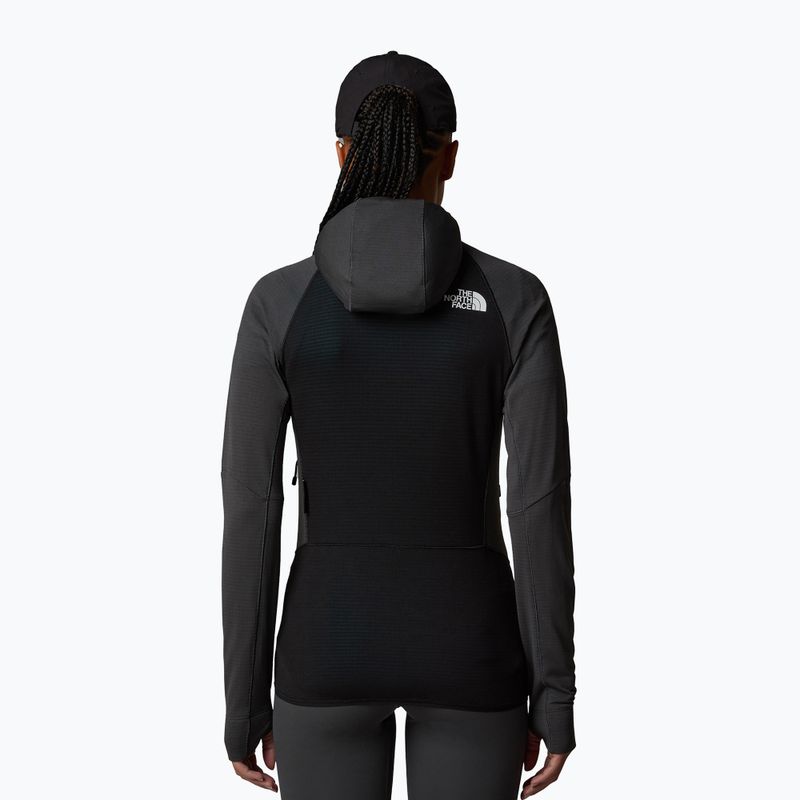 Bluza damska The North Face Bolt Polartec Hoodie asphalt grey/tnf black 3