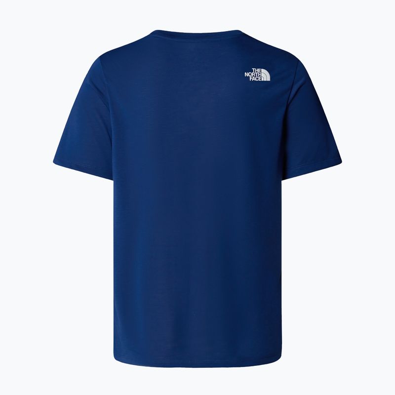 Koszulka męska The North Face Foundation Abstract Graphic Tee estate blue 5