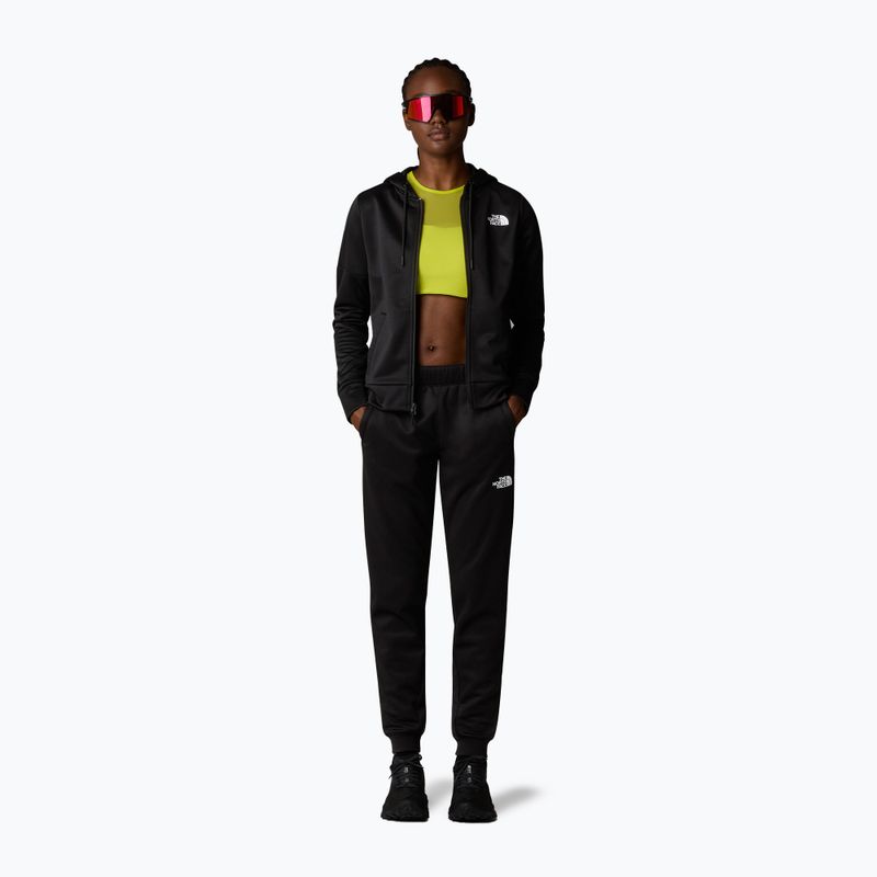 Bluza damska The North Face Reaxion Fleece Full Zip Hoodie tnf black 2