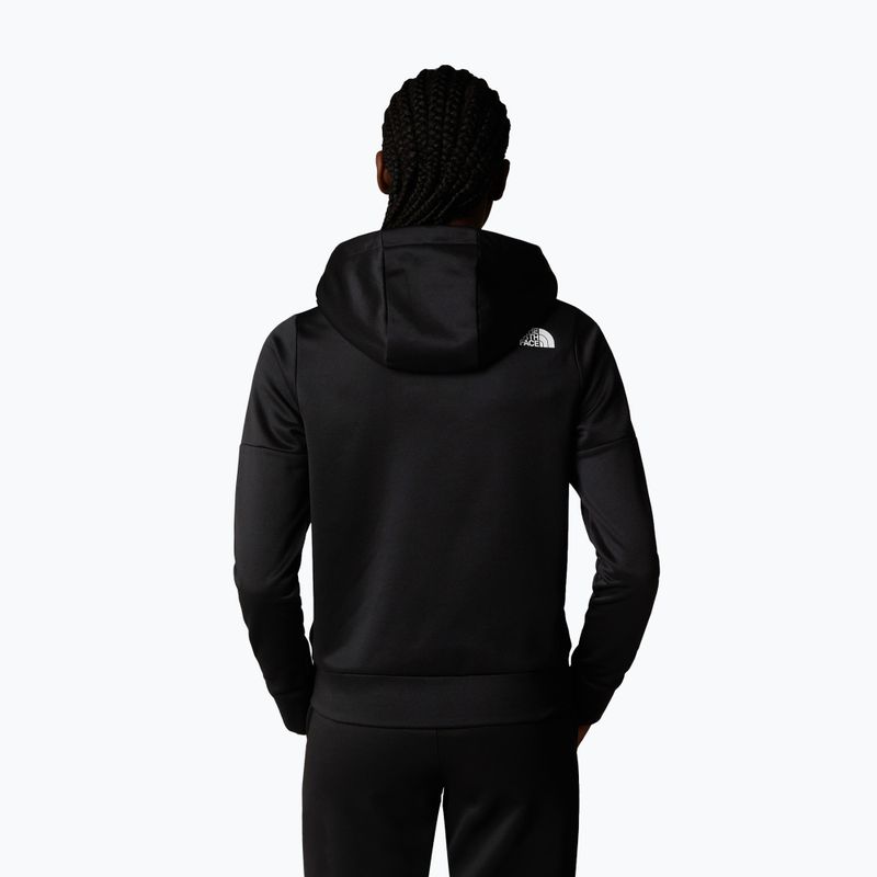 Bluza damska The North Face Reaxion Fleece Full Zip Hoodie tnf black 3