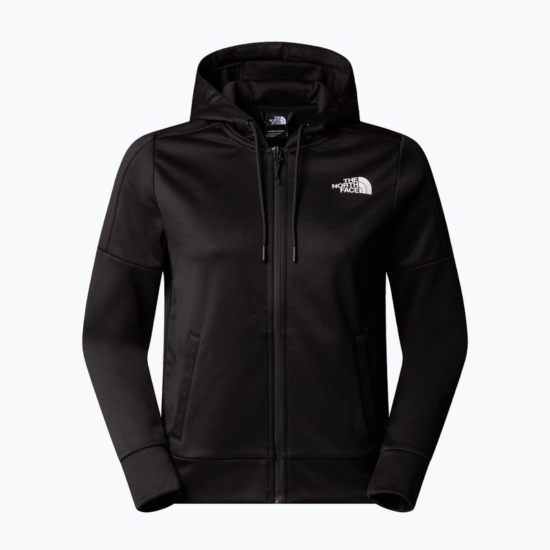 Bluza damska The North Face Reaxion Fleece Full Zip Hoodie tnf black 5