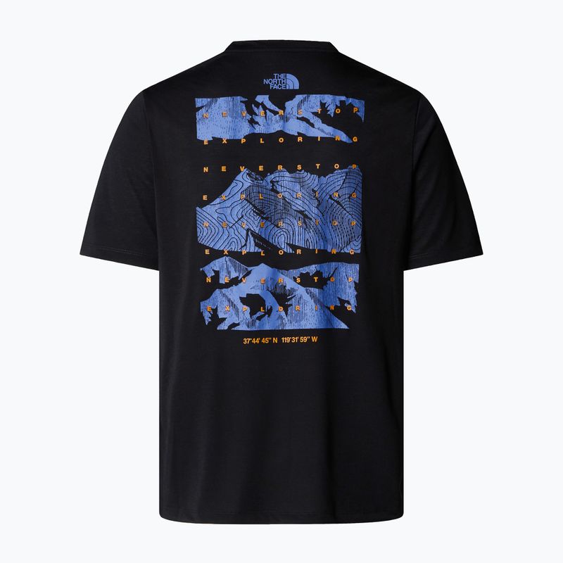 Koszulka męska The North Face Foundation Mountains Faces Tee tnf black 5