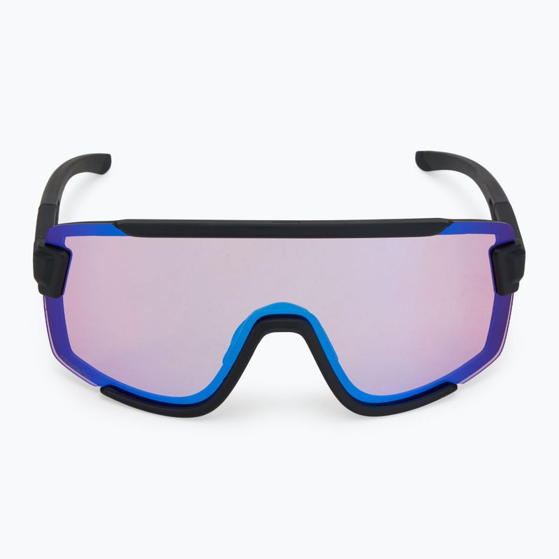 Okulary przeciwsłoneczne Smith Wildcat matte black/chromapop low light rose blue mirror/clear 4