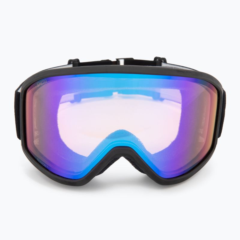 Gogle narciarskie Smith Reason OTG black/blue sensor mirror 2