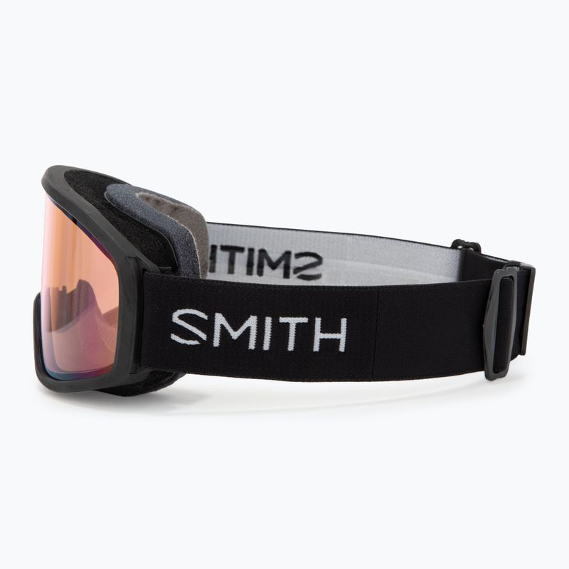 Gogle narciarskie Smith Reason OTG black/blue sensor mirror 4