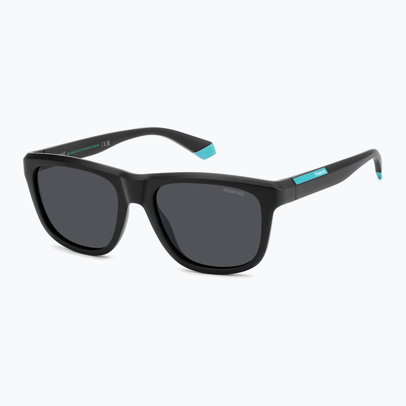 Okulary przeciwsłoneczne Polaroid PLD 2163/S matte black/grey polarized 2