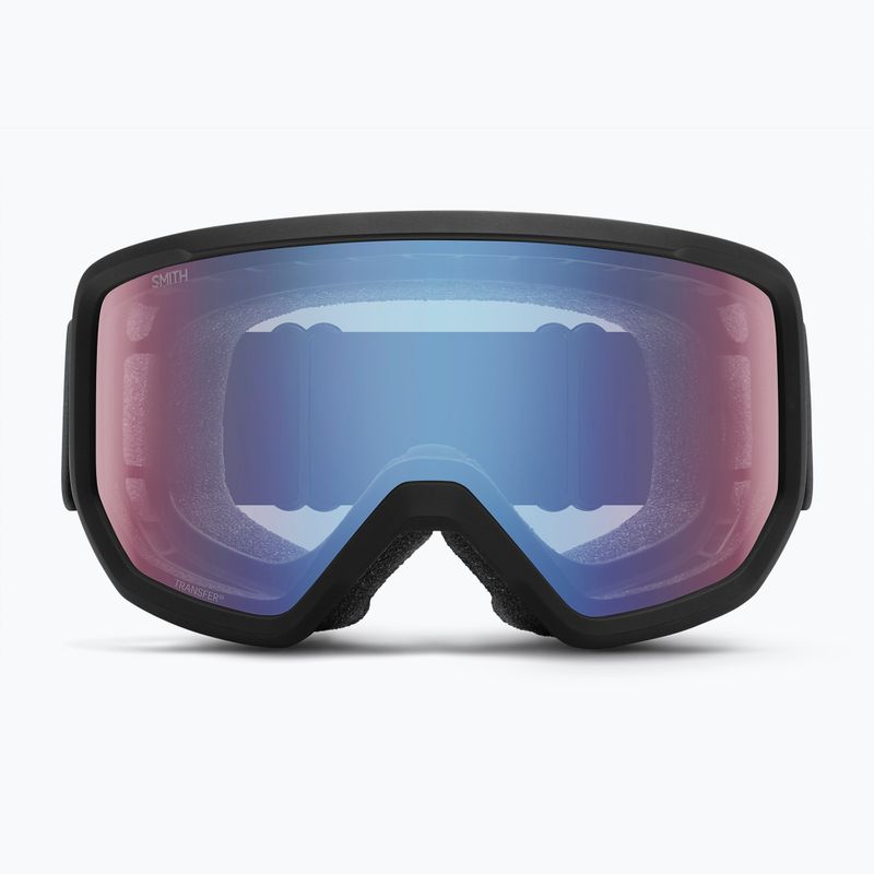 Gogle narciarskie Smith Transfer black/blue sensor mirror 6