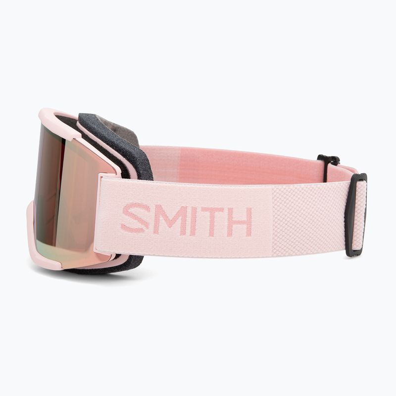 Gogle narciarskie Smith Squad carnation/chrp everyday rose gold mirror/clear 5