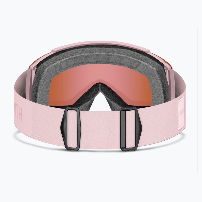 Gogle narciarskie Smith Squad carnation/chrp everyday rose gold mirror/clear 8