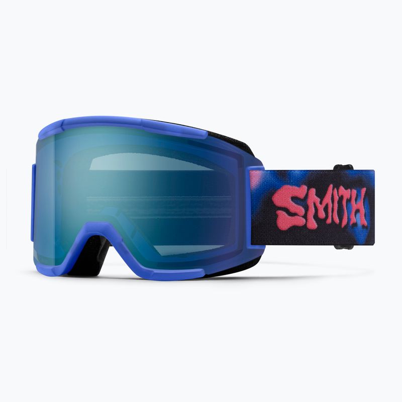 Gogle narciarskie Smith Squad supernova vibes/chrp everyday blue mirror/clear 6