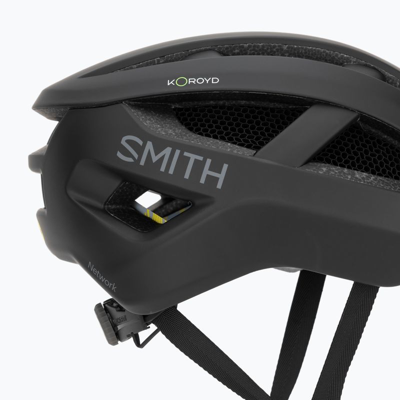 Kask rowerowy Smith Network MIPS matte black 7