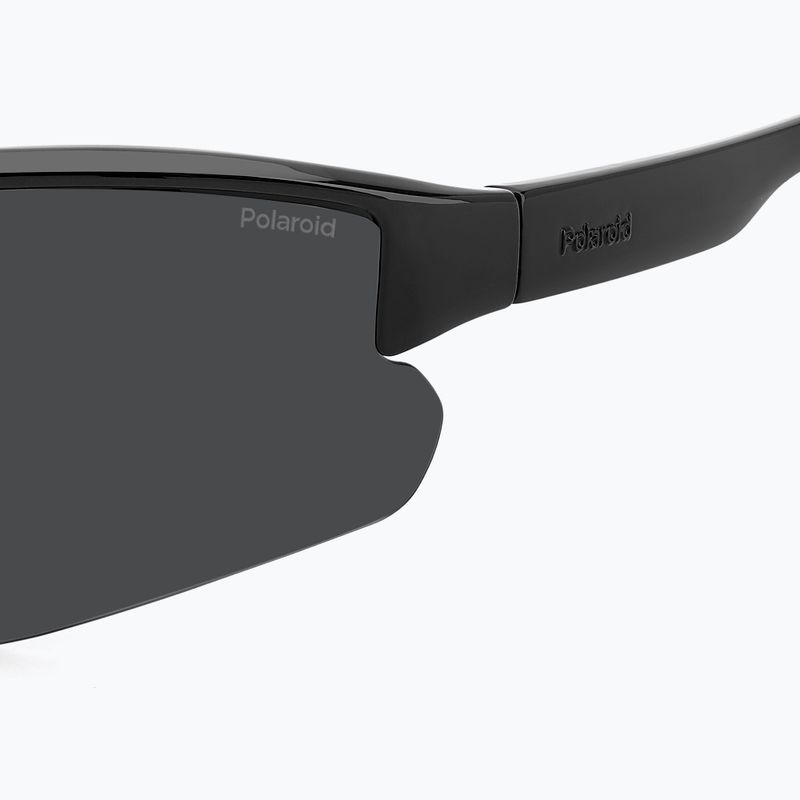 Okulary przeciwsłoneczne Polaroid PLD 7061/CI/S black/grey polarized 10