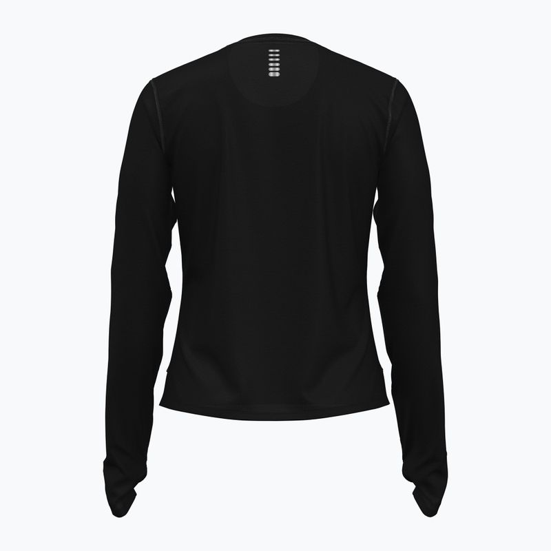 Longsleeve do biegania damski Under Armour Launch black/reflective 3