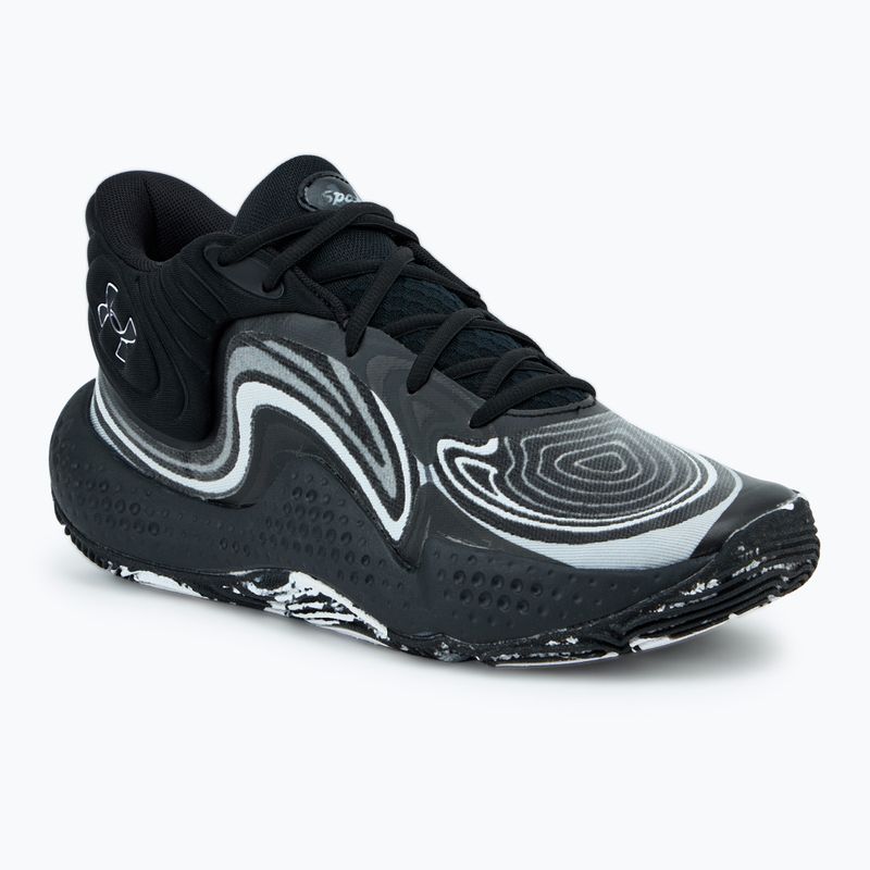 Buty do koszykówki Under Armour Spawn 6 Mid black/distant gray/mod gray