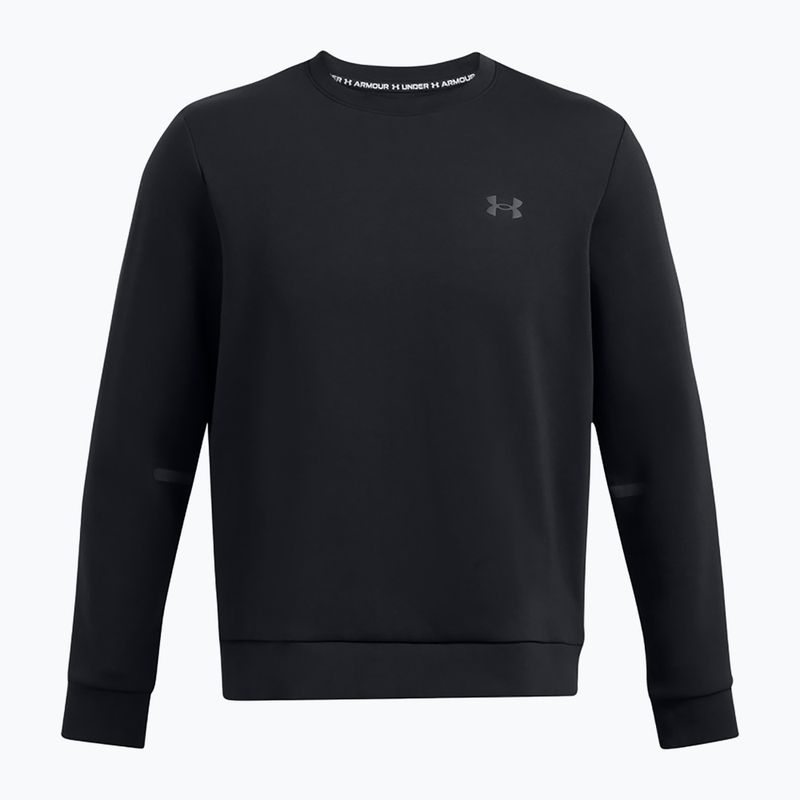 Bluza męska Under Armour Unstoppable Fleece Crew black/black 4