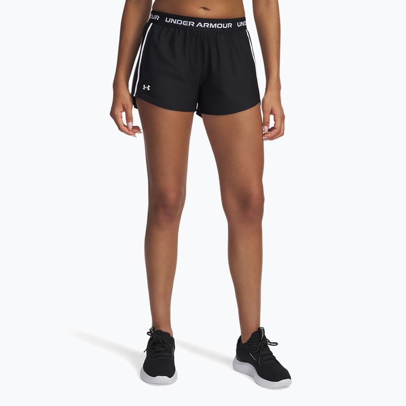 Spodenki damskie Under Armour Tech Play Up black/white