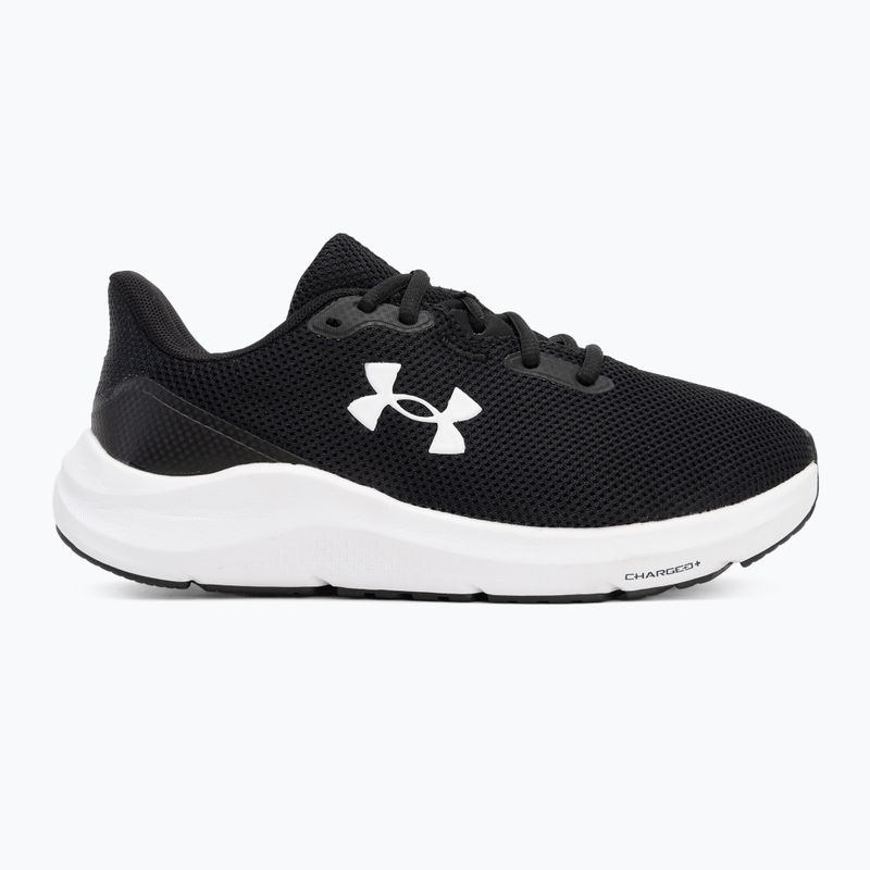 Buty do biegania damskie Under Armour Charged Pursuit 4 black/black/white 2